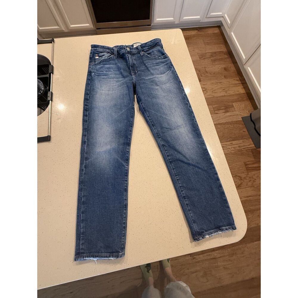 AG-ED Adriano Goldschmied Women's Ex-Boyfriend Slouchy-slim Jeans, Size 28R